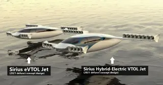 Sirius Aviation Sirius eVTOL Jet · 来源页主图