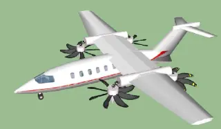 Jetcopter VTOL Technologies Sky Executive · 来源页主图