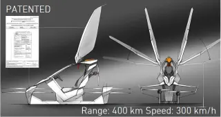 Hover Drone Taxi R-1 · 来源页主图