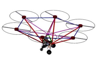Technoplane Mini-Bee Hexacopter · 来源页主图