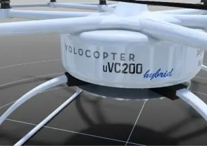 Volocopter e-volo uVC200 cargo · 来源页主图